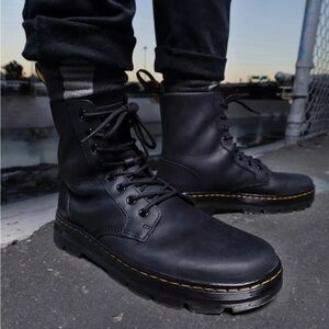 Dr. Martens COMBS LEATHER CASUAL BOOTS
